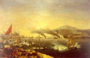 The Naval Battle of Navarino, Ambroise-Louis Garneray